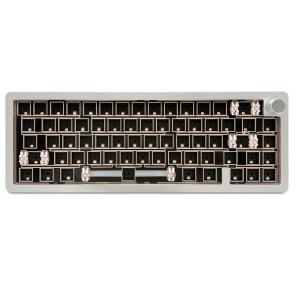 Silver+Knob GMK67 Aluminum Alloy Keyboard Kit